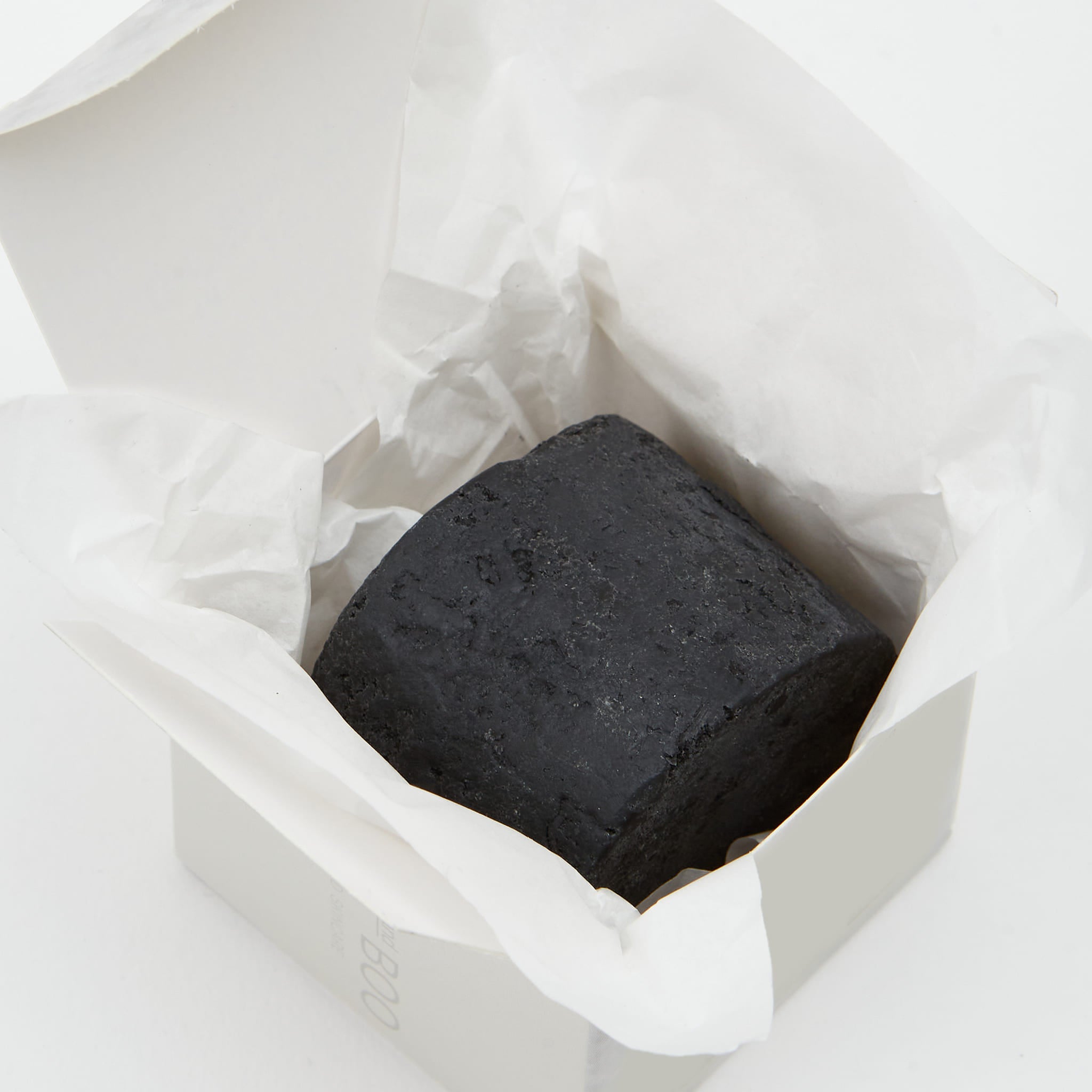 Shampoo Bar for Oily Hair - Pack Shot Product Packaging Open Box - BAMandBOO Grounded Skincare Azores
